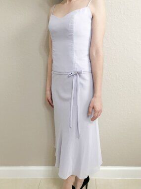 David's Bridal Tea Length Dress Size 2